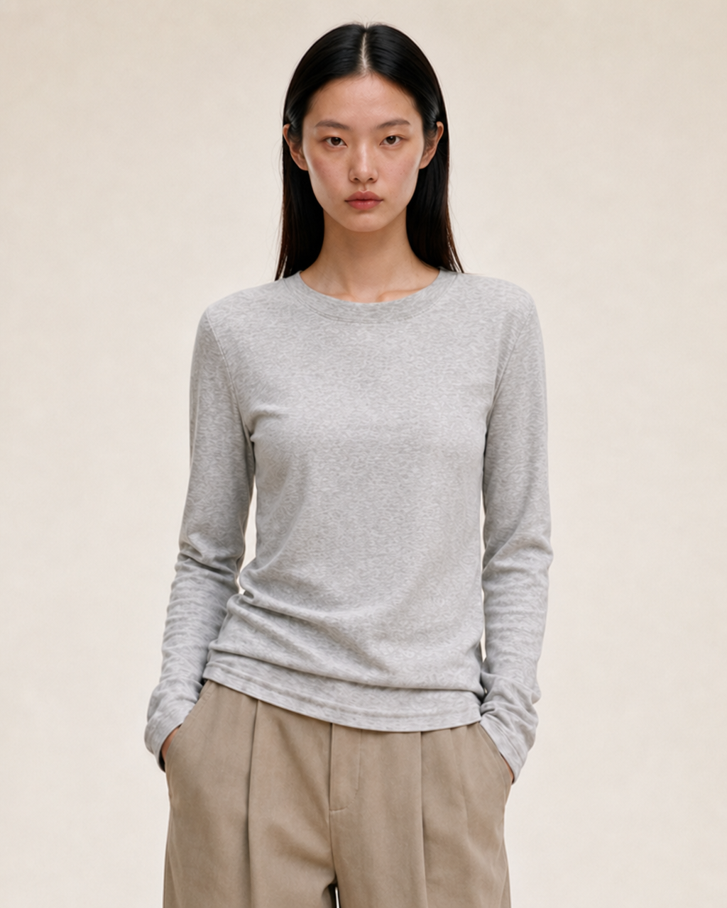 Almorie Contour Long-Sleeve Tee