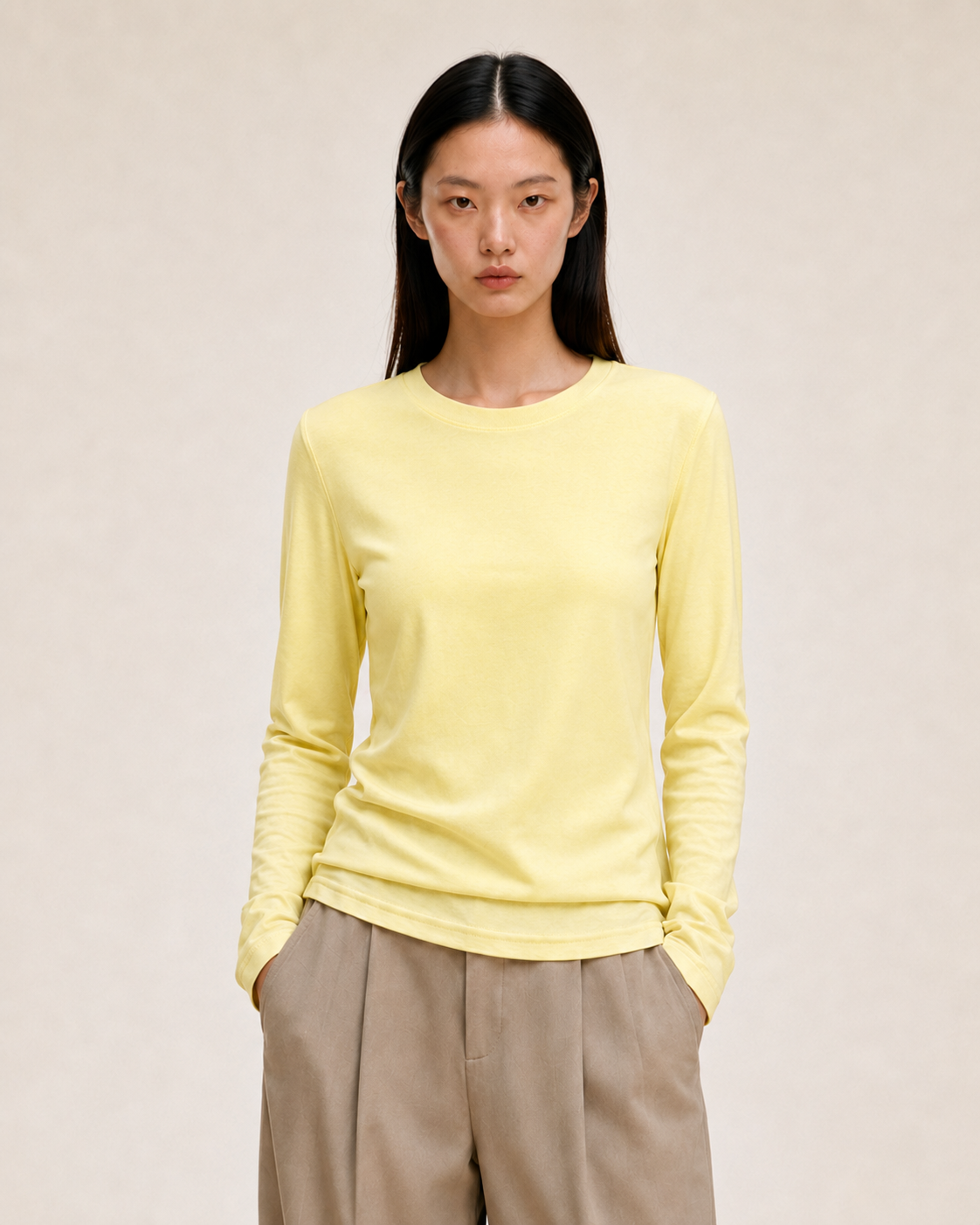 Almorie Contour Long-Sleeve Tee